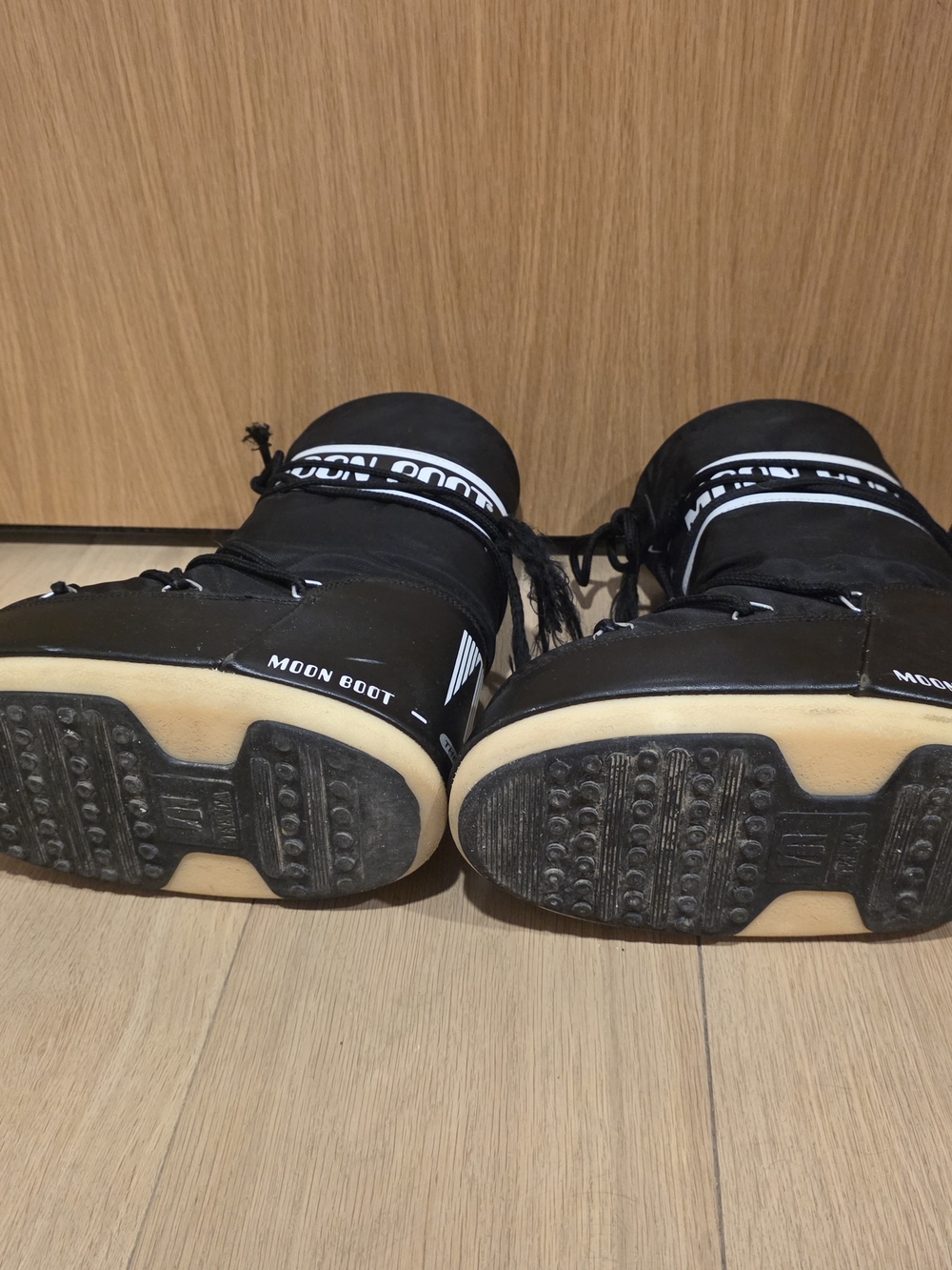 ΜOON ΒOOT Black Icon Nylon Boots 31/34 - Picture 6 of 9